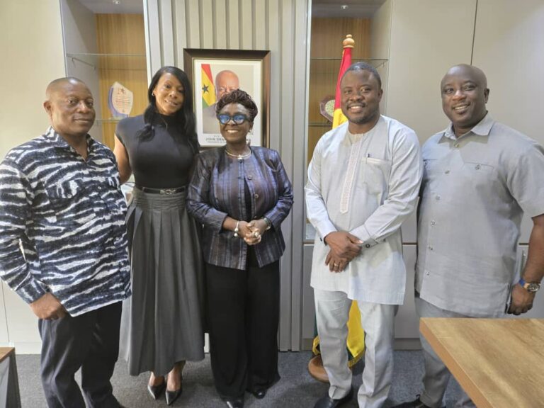 Tourism, Culture and Creative Arts Minister Welcomes BELIEVE Team to Ghana