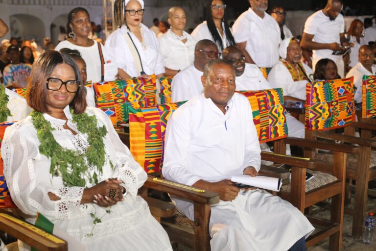 “Their Cries Still Echo in the Stones”: Abla Dzifa Gomashie’s Message Leads Emancipation Vigil at Cape Coast Castle