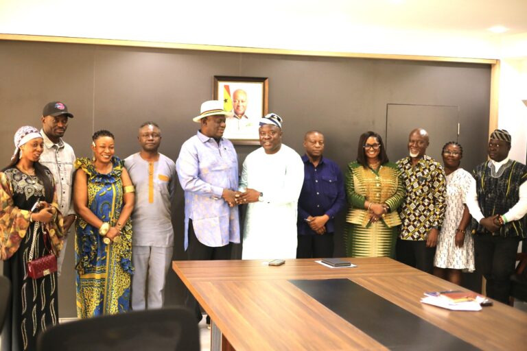 Ijaw National Congress Worldwide Leadership Pays Courtesy Visit to Ghana’s Tourism, Culture and Creative Arts Ministry.
