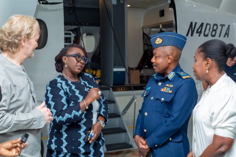 Minister of Tourism, Culture and Creative Arts Lauds Century Aviation’s Cessna SkyCourier Demonstration at Air Force Base