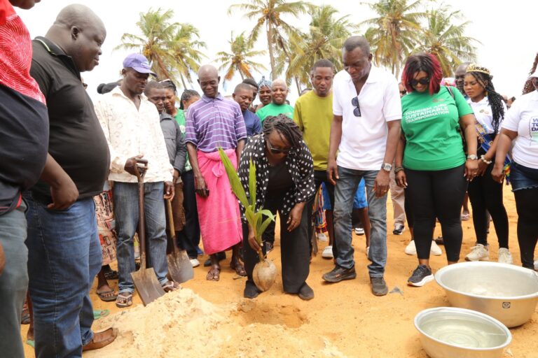 Ketu South Marks 2025 World Tourism Day with Symbolic Coconut Tree Planting at Agavedzi