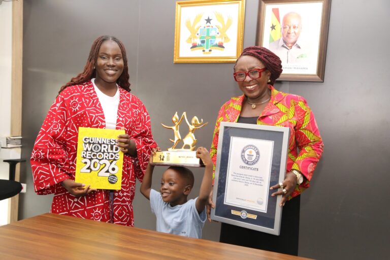 Sector Minister praises family of Ace Liam, one-year old Guiness World Record holder