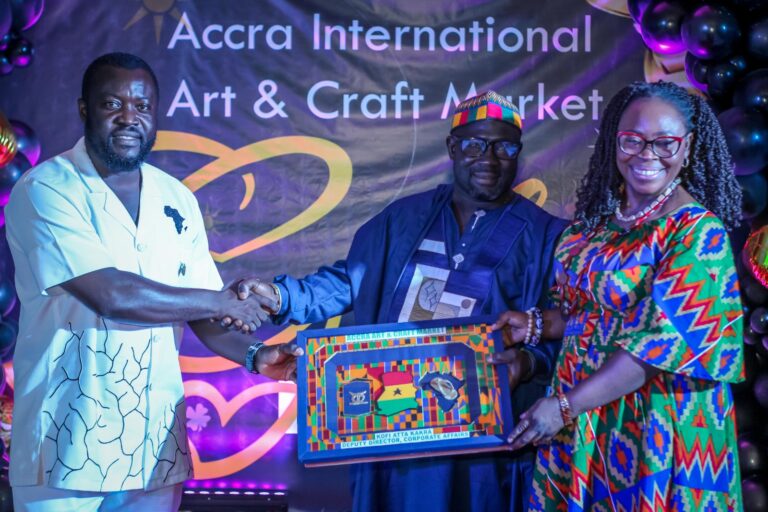 Kofi Atta Kakra Kusi Honored For Outstanding Support To The International Edition Of Accra Arts And Craft Market, 2025